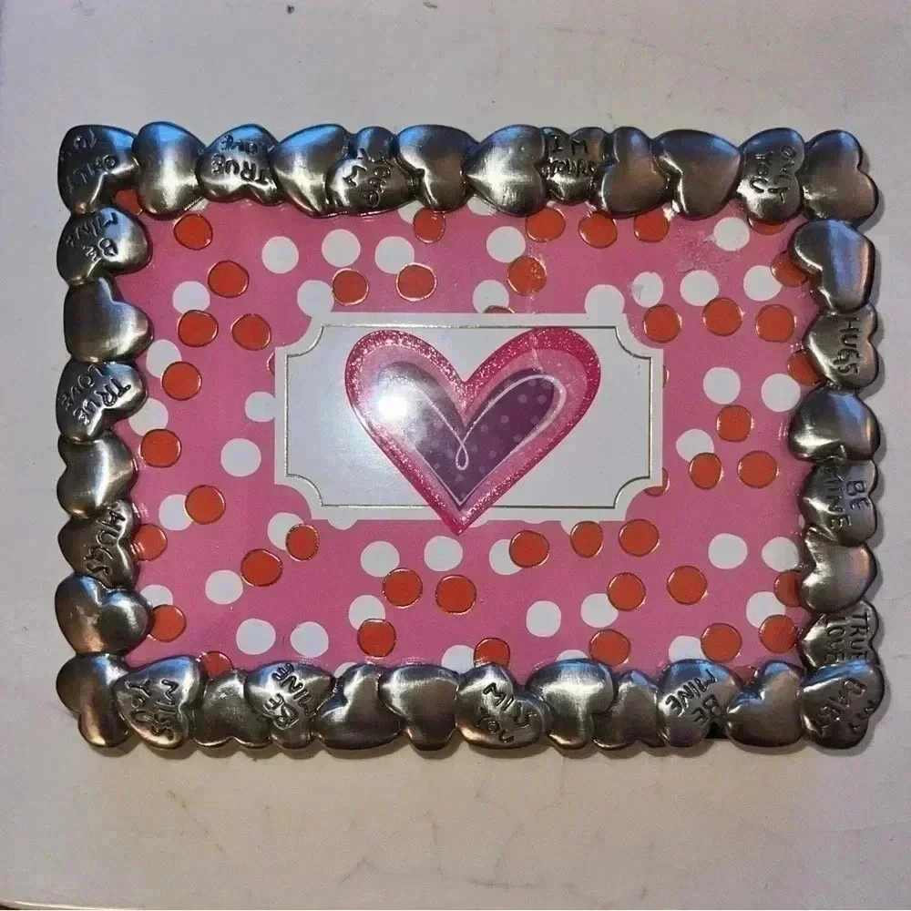 Valentine’s Day Conversation Candy Heart 4 x 5 Picture Photo Frame